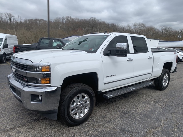 Pre-Owned 2015 Chevrolet Silverado 3500HD LTZ 4WD 4D Crew Cab